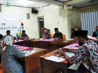 Rapat Paripurna Pengesahan Rancangan Perubahan APBDes 2021