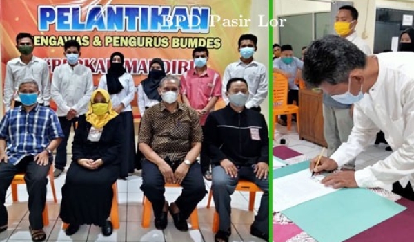 Pelantikan Pengawas dan Pengurus BUMDes