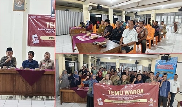 Temu Warga dan Sosialisasi Pilkada 2024